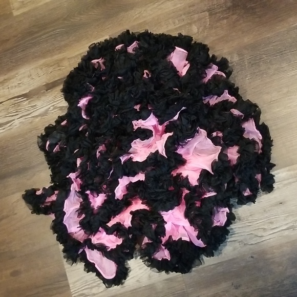 Sam's petticoat, pettiskirt, tutu, crinoline child sz med, pink and black - Picture 5 of 7